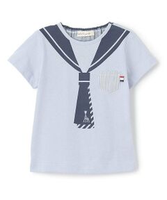 Sophie la girafe / キリンのソフィー Tシャツ | セーラープリント半袖Tシャツ【日本製】