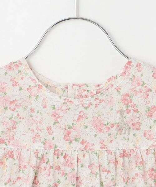 Sophie la girafe / キリンのソフィー その他トップス | 花柄チュニック【日本製】 | 詳細2