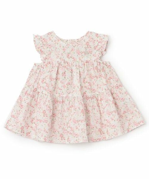 Sophie la girafe / キリンのソフィー その他トップス | 花柄チュニック【日本製】（ピンク）