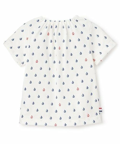 Sophie la girafe / キリンのソフィー Tシャツ | ヨットプリント半袖Tシャツ【日本製】 | 詳細1