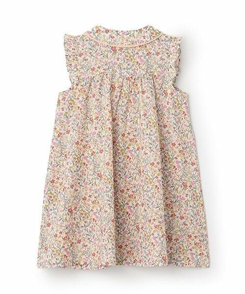 Sophie la girafe / キリンのソフィー ミニ丈・ひざ丈ワンピース | ボタニカル柄ワンピース【日本製】 | 詳細1