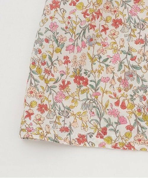 Sophie la girafe / キリンのソフィー ミニ丈・ひざ丈ワンピース | ボタニカル柄ワンピース【日本製】 | 詳細5