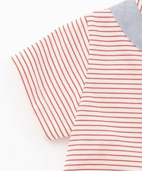 Sophie la girafe / キリンのソフィー Tシャツ | プリントボーダー半袖スーツ【日本製】 | 詳細5