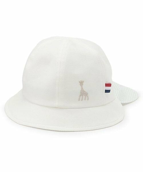 Sophie la girafe / キリンのソフィー ハット | ☆日よけハット（オフ ホワイト）