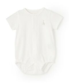 Sophie la girafe / キリンのソフィー 肌着 | レース半袖ボディスーツ【日本製】