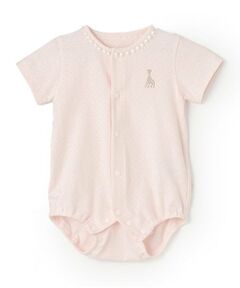 Sophie la girafe / キリンのソフィー 肌着 | レース半袖ボディスーツ【日本製】