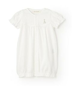 Sophie la girafe / キリンのソフィー ロンパース | レース半袖2WAYオール【日本製】