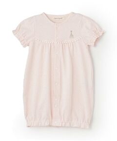 Sophie la girafe / キリンのソフィー ロンパース | レース半袖2WAYオール【日本製】