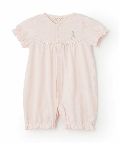 Sophie la girafe / キリンのソフィー ロンパース | レース半袖2WAYオール【日本製】 | 詳細2