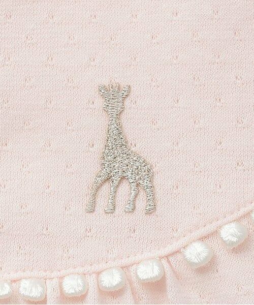 Sophie la girafe / キリンのソフィー ロンパース | レース半袖2WAYオール【日本製】 | 詳細4