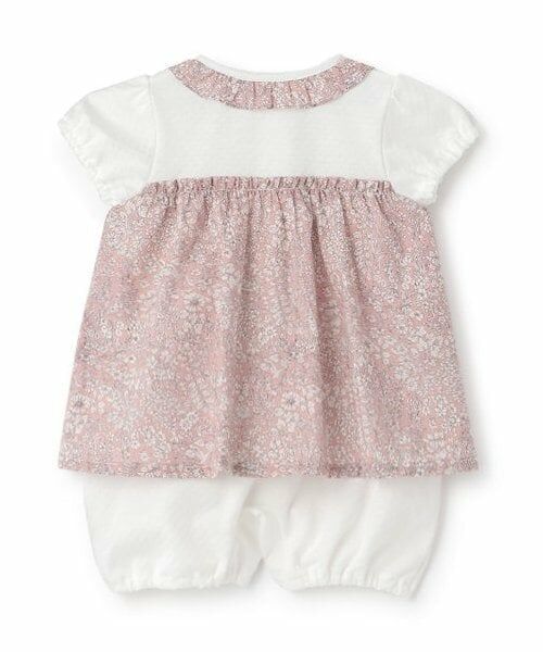 Sophie la girafe / キリンのソフィー ロンパース | 小花柄ショートオール【日本製】 | 詳細1