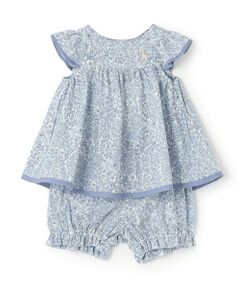 Sophie la girafe / キリンのソフィー ベビー・キッズウエア | 小花柄ベビース-ツ【日本製】