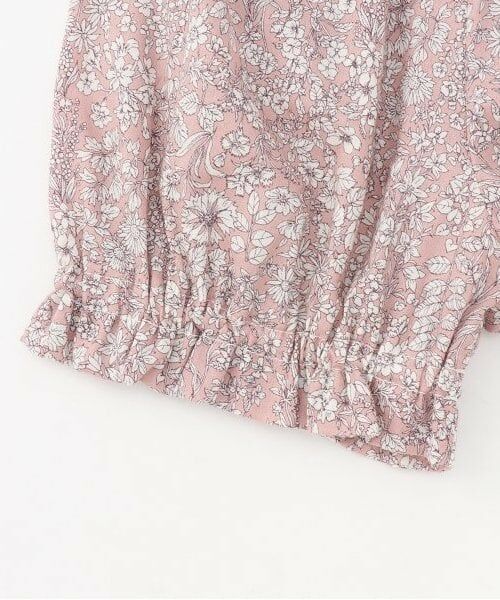 Sophie la girafe / キリンのソフィー ベビー・キッズウエア | 小花柄ベビース-ツ【日本製】 | 詳細8