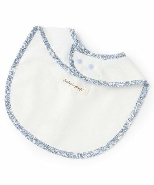 Sophie la girafe / キリンのソフィー スタイ・ビブ | 小花柄フリルスタイ【日本製】 | 詳細1