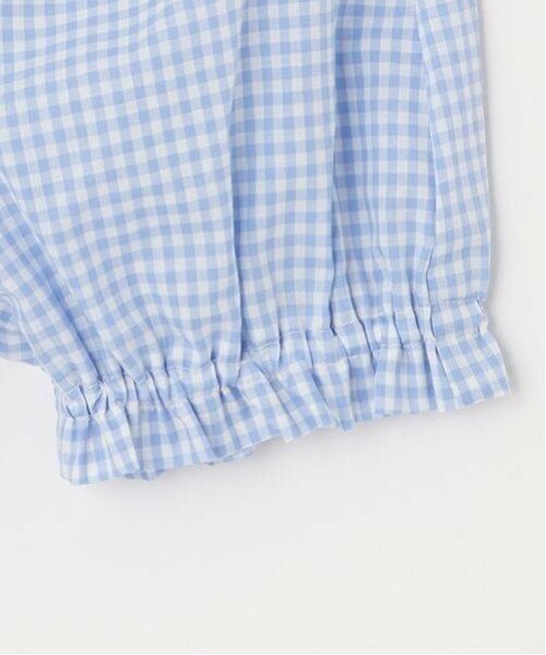 Sophie la girafe / キリンのソフィー ロンパース | ギンガムチェックベビースーツ【日本製】 | 詳細10