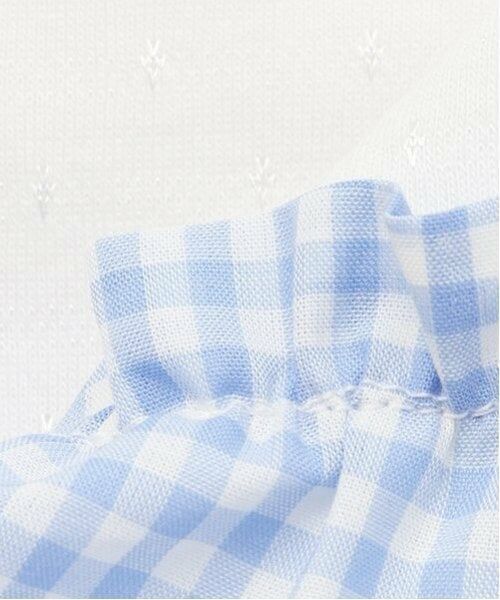 Sophie la girafe / キリンのソフィー ロンパース | ギンガムチェックベビースーツ【日本製】 | 詳細11