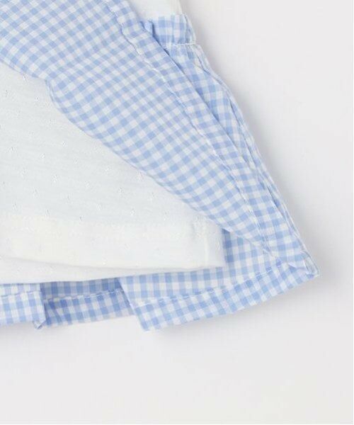 Sophie la girafe / キリンのソフィー ロンパース | ギンガムチェックベビースーツ【日本製】 | 詳細8