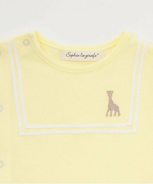Sophie la girafe / キリンのソフィー ロンパース | ニットサッカーショートオール【日本製】 | 詳細2