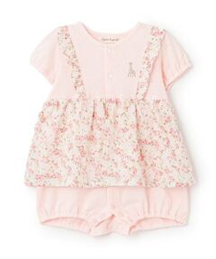 花柄ショートオール【日本製】