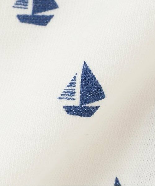 Sophie la girafe / キリンのソフィー 肌着 | ヨットプリントボディスーツ【日本製】 | 詳細6