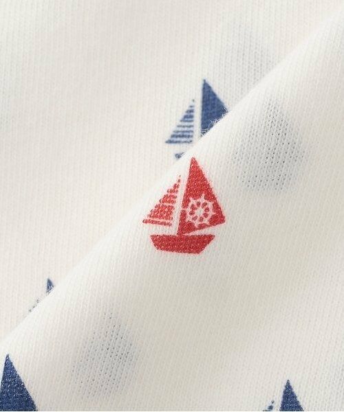 Sophie la girafe / キリンのソフィー 肌着 | ヨットプリントNEWBORNウェア【日本製】 | 詳細9