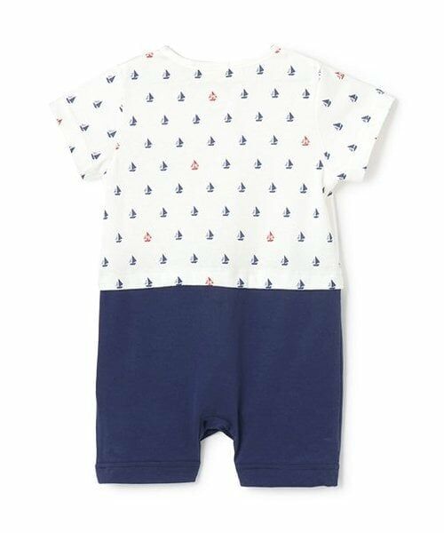 Sophie la girafe / キリンのソフィー ロンパース | ヨットプリントショートオール【日本製】 | 詳細1