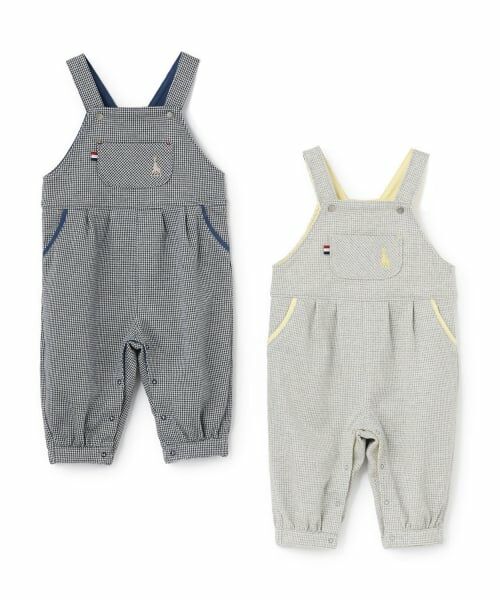 Sophie la girafe / キリンのソフィー サロペット・オールインワン | 千鳥柄サロペット【日本製】 | 詳細8