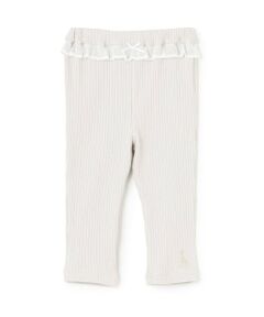 Sophie la girafe / キリンのソフィー レギンス・スパッツ | 9分丈プリーツフライスレギンス【日本製】