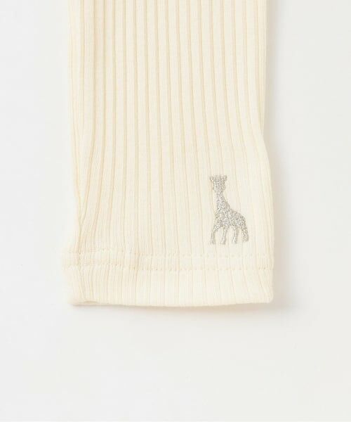 Sophie la girafe / キリンのソフィー レギンス・スパッツ | 9分丈プリーツフライスレギンス【日本製】 | 詳細3