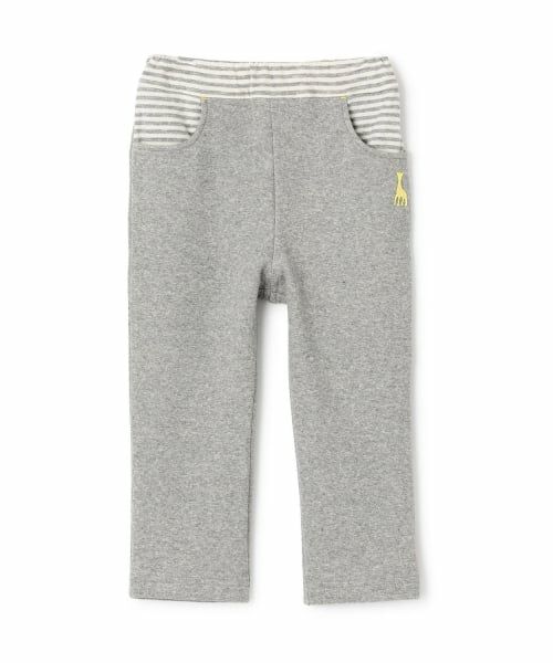 Sophie la girafe / キリンのソフィー その他パンツ | やわらかカットパンツ【日本製】（グレー）