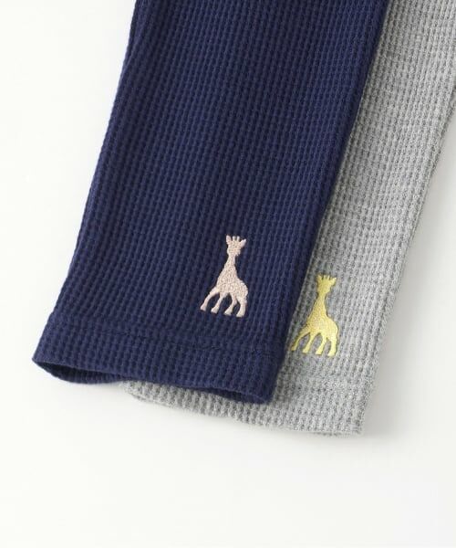 Sophie la girafe / キリンのソフィー レギンス・スパッツ | 9分丈ワッフルレギンス【日本製】 | 詳細4