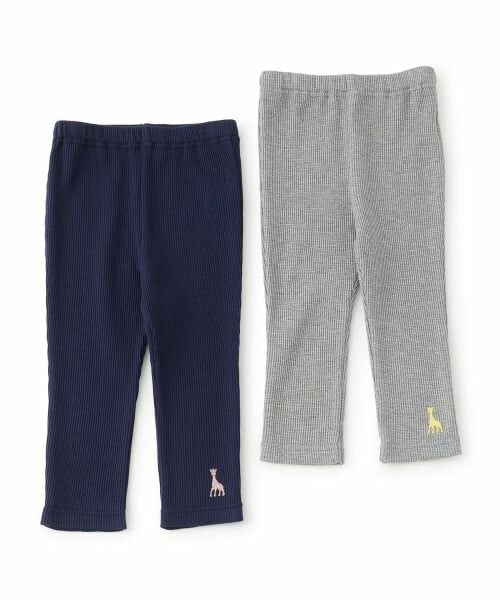 Sophie la girafe / キリンのソフィー レギンス・スパッツ | 9分丈ワッフルレギンス【日本製】 | 詳細6