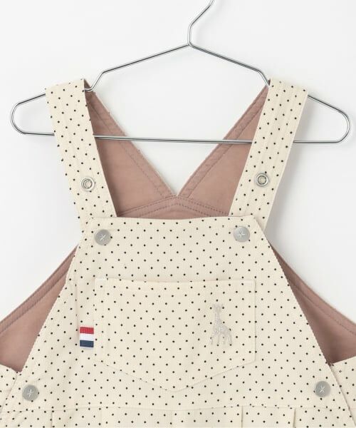 Sophie la girafe / キリンのソフィー サロペット・オールインワン | ドットサロペット【日本製】 | 詳細2