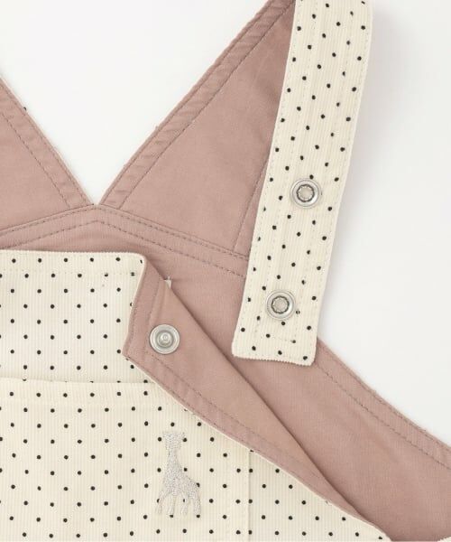 Sophie la girafe / キリンのソフィー サロペット・オールインワン | ドットサロペット【日本製】 | 詳細3