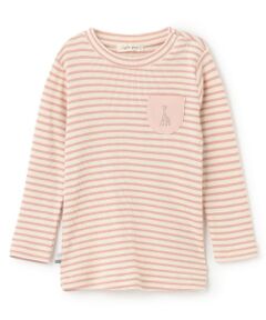 Sophie la girafe / キリンのソフィー Tシャツ | テレコボーダー長袖Tシャツ【日本製】