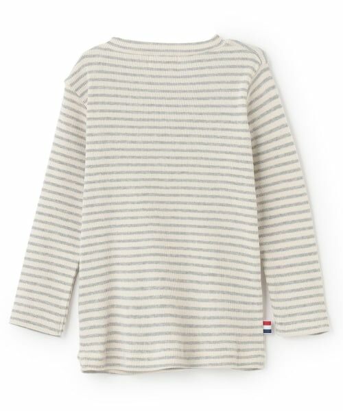 Sophie la girafe / キリンのソフィー Tシャツ | テレコボーダー長袖Tシャツ【日本製】 | 詳細1