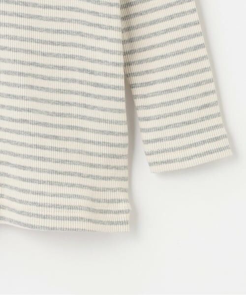 Sophie la girafe / キリンのソフィー Tシャツ | テレコボーダー長袖Tシャツ【日本製】 | 詳細4