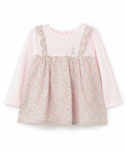 Sophie la girafe / キリンのソフィー その他トップス | 花柄チュニック【日本製】（ラベンダー）