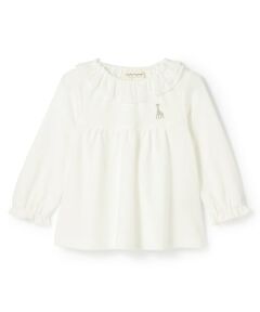 Sophie la girafe / キリンのソフィー シャツ・ブラウス | フリル衿スムースブラウス【日本製】