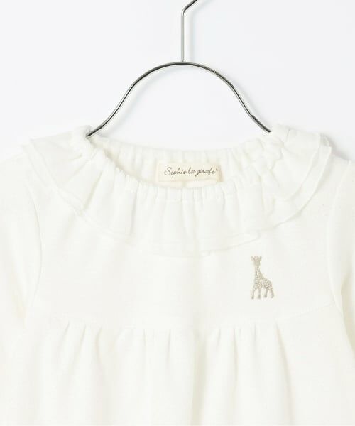 Sophie la girafe / キリンのソフィー シャツ・ブラウス | フリル衿スムースブラウス【日本製】 | 詳細2