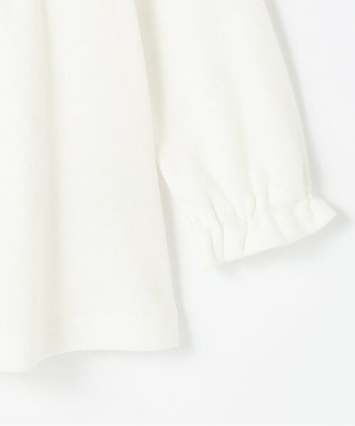 Sophie la girafe / キリンのソフィー シャツ・ブラウス | フリル衿スムースブラウス【日本製】 | 詳細3