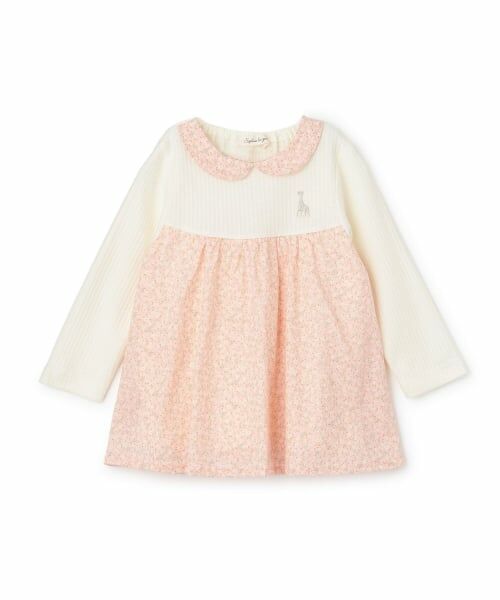 Sophie la girafe / キリンのソフィー その他トップス | 小花柄チュニック【日本製】（ピンク）