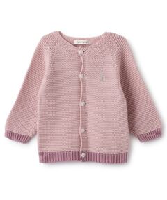 Sophie la girafe / キリンのソフィー カーディガン・ボレロ | ガーター編みカーディガン【日本製】