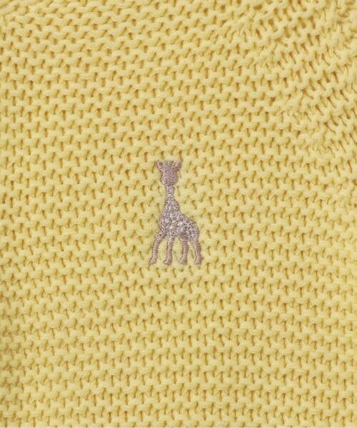 Sophie la girafe / キリンのソフィー カーディガン・ボレロ | ガーター編みカーディガン【日本製】 | 詳細3