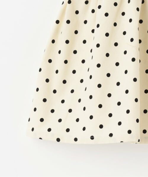 Sophie la girafe / キリンのソフィー ミニ丈・ひざ丈ワンピース | ドットジャンパースカート【日本製】 | 詳細3