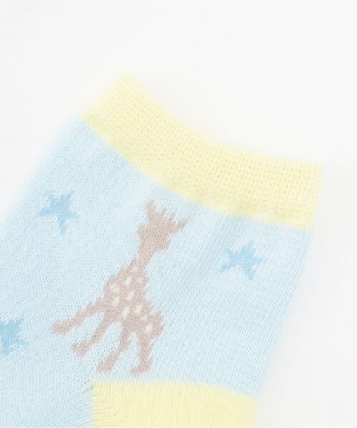 Sophie la girafe / キリンのソフィー ソックス | スタークルーソックス【日本製】 | 詳細1