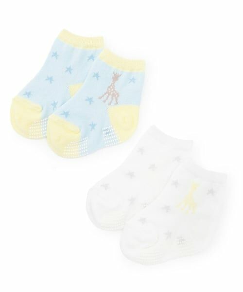 Sophie la girafe / キリンのソフィー ソックス | スタークルーソックス【日本製】 | 詳細4