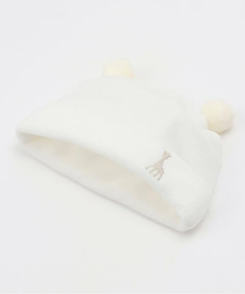 Sophie la girafe / キリンのソフィー ニットキャップ | ふわふわパイルキャップ【日本製】 | 詳細2