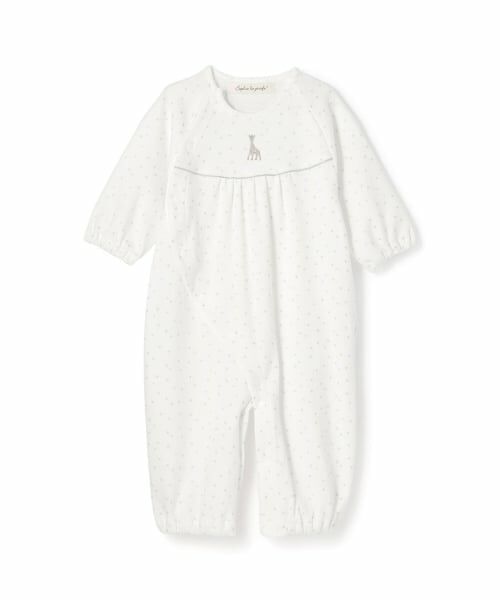 Sophie la girafe / キリンのソフィー ロンパース | スターダストスムース2WAYオール【日本製】 | 詳細2