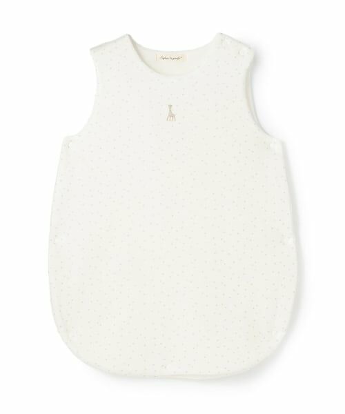 Sophie la girafe / キリンのソフィー ベビー・キッズウエア | スターダストスリーパー【日本製】（オフ ホワイト）